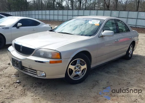 2000 Lincoln Ls V6 Auto/V6 Manual z USA, uszkodzony, nr VIN 1LNHM86S4YY911116